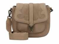 Cowboysbag, Handtasche, Western Umhängetasche Leder 18 cm, Braun