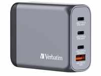 Verbatim GNC-100 GaN Charger 4 100W USB (35 W, Quick Charge 3.0), USB Ladegerät,