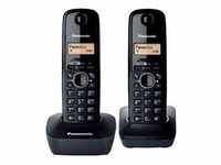 Panasonic KX-TG1612FXH, Panasonic KX-TG1612FXH Cordless phones, Black Schwarz