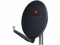 Triax 350392, Triax FESAT 95 HQ (Parabolantenne, 39.10 dB) Grau/Schwarz