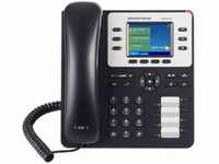 Grandstream GXP2130V2, Grandstream GXP2130 V2 - IP-Telefon - Schwarz - Weiß -