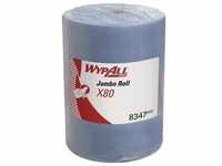 Wypall Wischtuch WypAll X80 8347, Reinigungsutensil, Blau