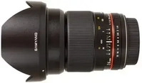 Samyang 21807, Samyang 24mm F1.4 Pentax (Pentax K, APS-C / DX) (21807) Schwarz