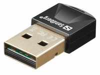 Sandberg USB Bluetooth 5.0 Dongle (Empfänger), Bluetooth Audio Adapter, Schwarz