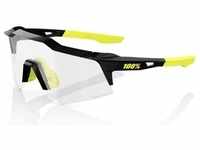 100%, Unisex, Sportbrille, Brille Speedcraft (Gloss Black, Photocromic Lens),...