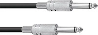 Omnitronic 3021151N, Omnitronic Klinkenkabel 6,3 mono 10m sw (10 m) (3021151N)