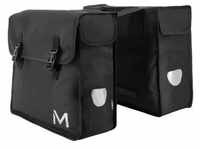 Mobilis Bike - Bike Double Pannier Bag 2x 15L 14-15.6 in Black (30 l), Kameratasche,