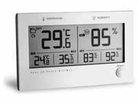 TFA Twin, Thermometer + Hygrometer, Grau