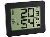 TFA Thermo-Hygrometer, Thermometer + Hygrometer, Schwarz, Weiss