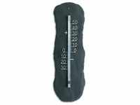 TFA Schieferplatte, Thermometer + Hygrometer, Silber