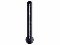TFA Wand Thermometer 12.3048 Schwa, Thermometer + Hygrometer, Schwarz