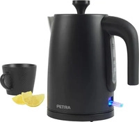Petra PT5632MBLKVDE, Petra PT5632MBLKVDE 3KW Kettle matte black (1.70 l)