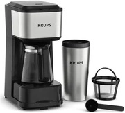 Krups KM207D10, Krups KOFFIEZET KM207D10 (KM207D10) Schwarz/Silber
