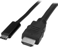 StarTech CDP2HDMM1MB, StarTech USB Typ C - HDMI (Typ A) (1 m) (CDP2HDMM1MB) Schwarz