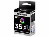 Lexmark 18C0035E, Lexmark 35 High Yield Color ink cartridge 1 Cartridge Original