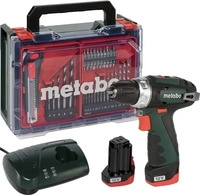 Metabo 600080710, Metabo PowerMaxx BS Basic Set (Bohrschrauber) (600080710)