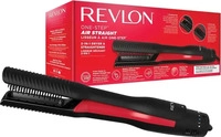 Revlon 2053309, Revlon Hairdryer and straightener- 2 in 1 (2053309) Rot/Schwarz