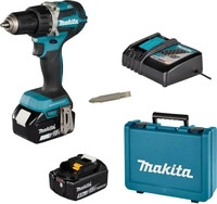 Makita DDF484RTE, Makita DDF 484 (Bohrschrauber) (DDF484RTE) Schwarz/Blau