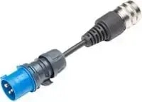 Juice EA-JCB1, Juice Technology Juice Booster Adapter Industriestecker (CEE16 blau,