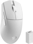 Redragon M916W-PRO-4K K1NG (Kabelgebunden, Kabellos) (6950376722126) Weiss