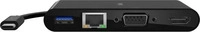 Belkin AVC005btBK, Belkin AVC005btBK (USB-C, 4 Ports) (AVC005btBK) Schwarz