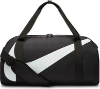 Nike DR6100-010, Nike Kid's Gym Club Bag (DR6100-010) Weiss/Schwarz