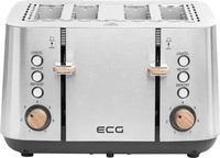 ECG ECGST4767, ECG ST 4767 Timber Toaster, 4 Toastf&auml;cher, 7...