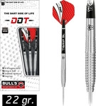 Bull's 13212, Bull's Dot D1 90% Tungsten Steel Dart (22 g) (13212) Silber