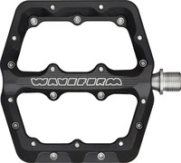Wolf Tooth PDL-WF-LG-BLK, Wolf Tooth Waveform Pedals, Large, Plattform-Pedal, black