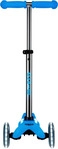 Micro MMD211, Micro Scooter Mini Deluxe Glow Plus LED Blau (MMD211)