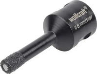 wolfcraft 5997000, wolfcraft 1 Diamantbestr. Bohrkrone f&uuml;r WS &oslash;8mm (8 mm) (5997000)