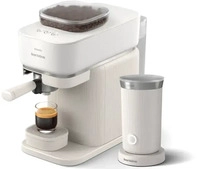 Philips BAR303/00, Philips Espresso con Macinacaff&egrave; Baristina (BAR303/00) Weiss