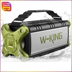 W-king D8-GRE, W-king Głośnik bezprzewodowy Bluetooth D8 zielony (D8-GRE) Gr&uuml;n