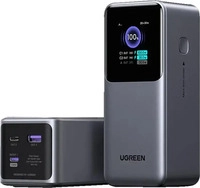 Ugreen 35524B, Ugreen Nexode (20000 mAh, 130 W, 72 Wh) (35524B) Grau/Schwarz