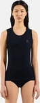 Odlo 112081, Odlo BL TOP crew neck singlet MERINO 160 (S) (112081) Schwarz