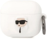 Karl Lagerfeld KF001464-0, Karl Lagerfeld KLA3RUNIKH AirPods 3 cover white/white