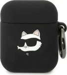 Karl Lagerfeld KF001468-0, Karl Lagerfeld Airpods 1/2 3D Logo NFT Choupette Head