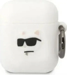 Karl Lagerfeld KF001471-0, Karl Lagerfeld Airpods 1/2 3D Logo NFT Choupette Head