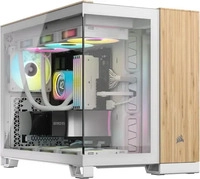 Corsair CC-9011288-WW, Corsair 2500X (mATX, Mini-ITX) (CC-9011288-WW) Weiss/Braun