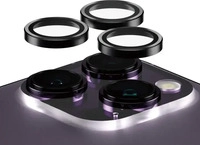 PanzerGlass 1141, PanzerGlass CP PP Rings for iPhone 14 Pro/14 Pro Max black (1 Stk.,
