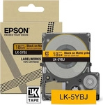 Epson C53S672075, Epson Matte Yellow/Black 18mm LK-5YBJ (1.80 cm, Gelb)...