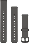 Garmin 010-13256-00, Garmin Watch Strap (18 mm, Silikon) (010-13256-00) Grau