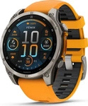 Garmin 010-02904-11, Garmin Fenix 8 AMOLED Sapphire Titan (47 mm, ohne SIM)