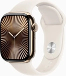 Apple MX073QF/A, Apple Watch Series 10 (42 mm, 4G) (MX073QF/A) Gold/Starlight