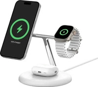 Belkin WIZ023VFWH, Belkin Charging Stand (15 W) (WIZ023VFWH) Weiss