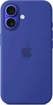 Apple MYY63ZM/A, Apple Silicone Case with MagSafe (Apple iPhone 16) (MYY63ZM/A) Blau