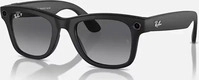 Ray-Ban 601ST350, Ray-Ban Ray Ban Meta Wayfarer RW4006 (601ST350) Grau/Schwarz