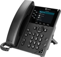 HP 89B68AA, HP Poly VVX 350 6-IP PH PoE-e (89B68AA) Schwarz