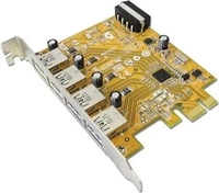Sunix USB4300N, Sunix USB4300 - USB-Adapter - PCIe 2.0 - USB (USB4300N)