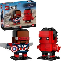 LEGO 40668, LEGO BrickHeadz Super Heroes Captain America & Red Hulk (40668, LEGO